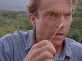 Sam Neill en Jurassic Park | Foto: Cortesía YouTube